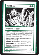 {C} Built Bear [Mystery Booster 2 Playtest Cards][MB2 PLAYTEST]
