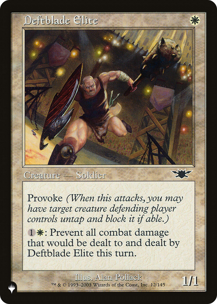 Deftblade Elite [LIST 12/145]