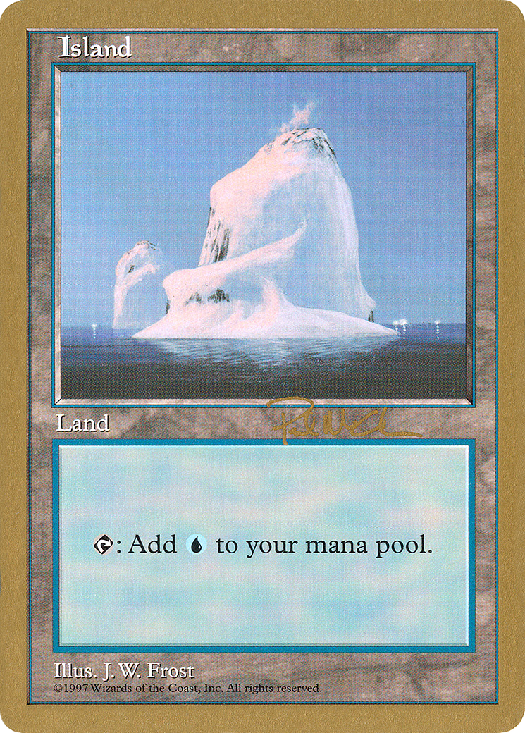 {B}[GB WC97 PM437] Island (pm437) (Paul McCabe) [World Championship Decks 1997]