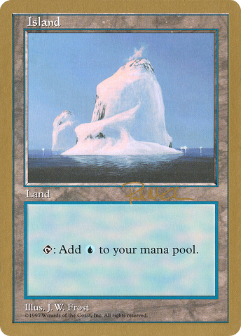 {B}[GB WC97 PM437] Island (pm437) (Paul McCabe) [World Championship Decks 1997]