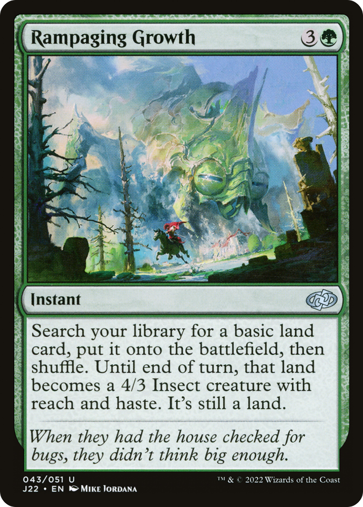 {C} Rampaging Growth [Jumpstart 2022][J22 043]