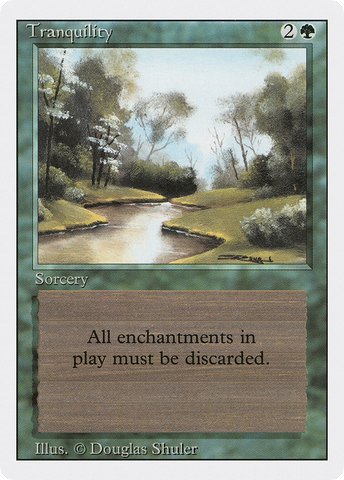{C} Tranquility [Revised Edition][3ED 221]