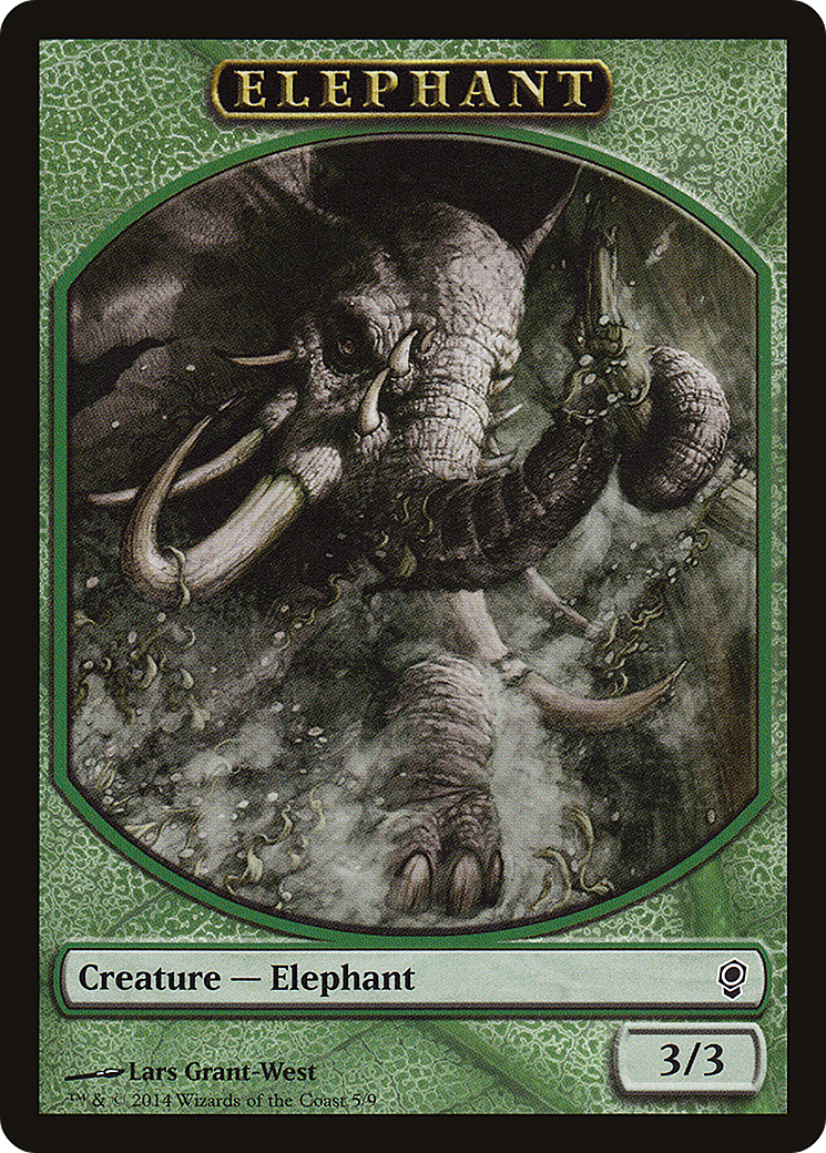 {T} Elephant Token [Conspiracy Tokens][TCNS 005]