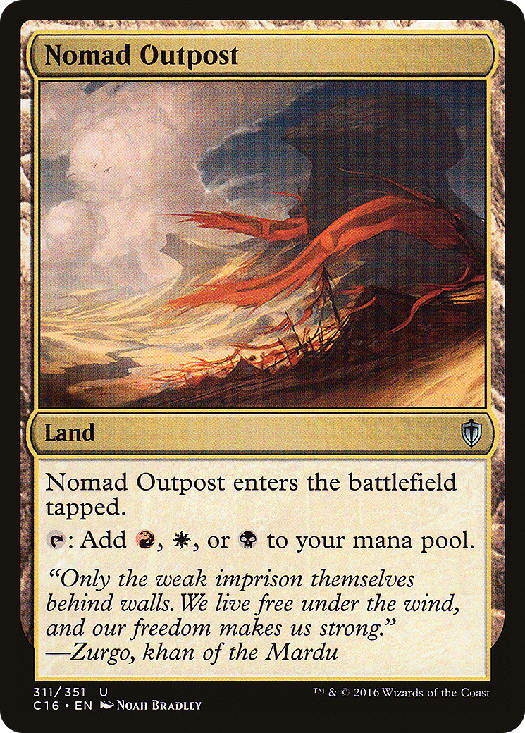 {C} Nomad Outpost [Commander 2016][C16 311]