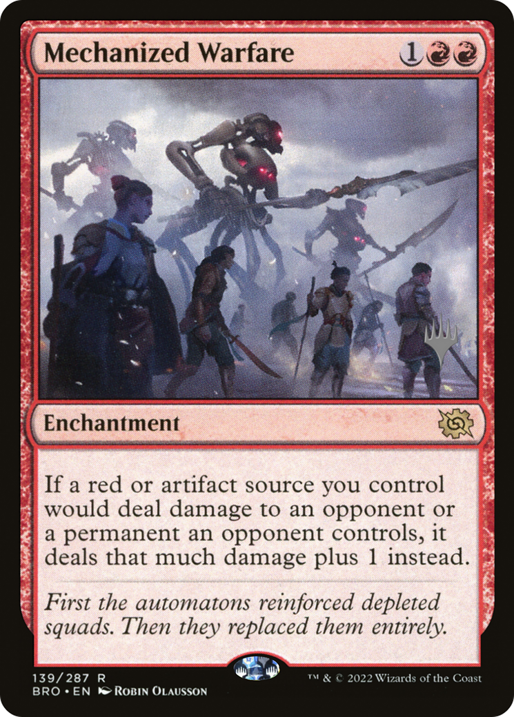 {R} Mechanized Warfare [The Brothers' War: Promo Pack][PP BRO 139]