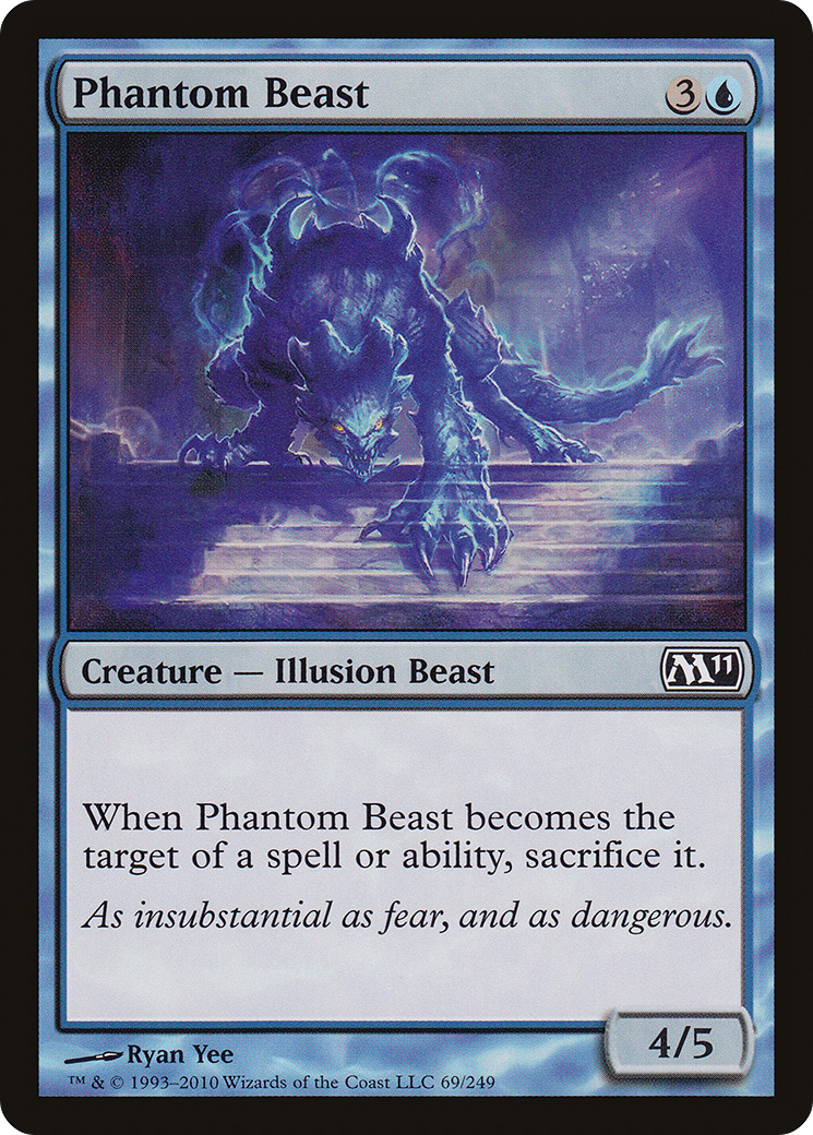 {C} Phantom Beast [Magic 2011][M11 069] - Misty Mountain Games