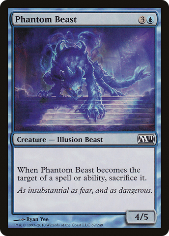 {C} Phantom Beast [Magic 2011][M11 069]