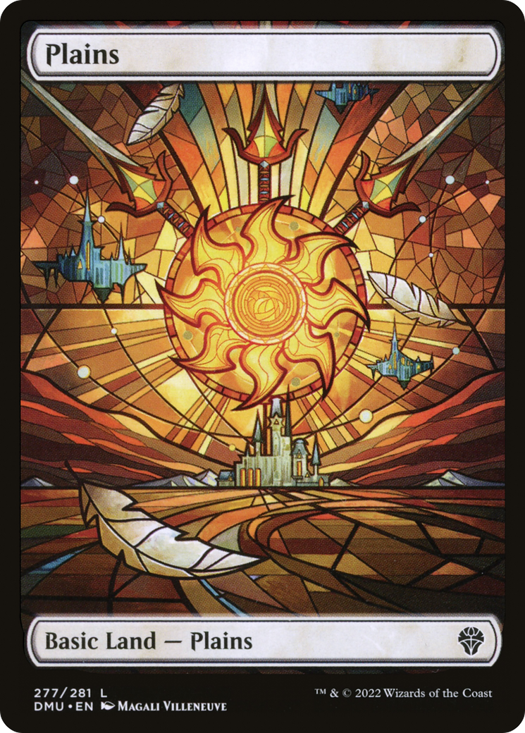 {B}[DMU 277] Plains (Showcase) [Dominaria United]