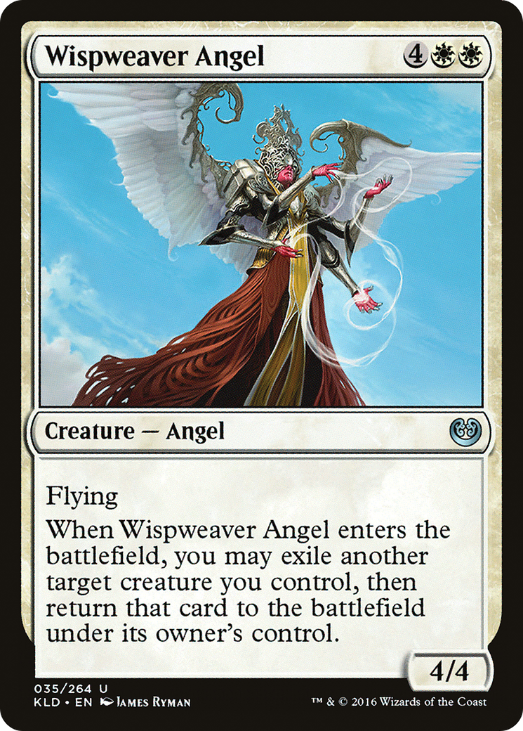 {C} Wispweaver Angel [Kaladesh][KLD 035]