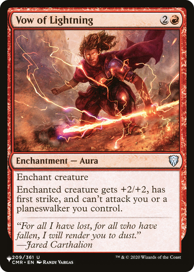 Vow of Lightning [LIST CMR-209]