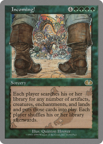 {R} Incoming! [Unglued][UGL 064]