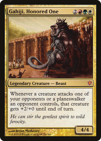 {R} Gahiji, Honored One [Commander 2013][C13 191]