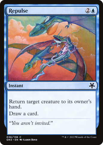 {C} Repulse [Game Night 2022][GN3 036]