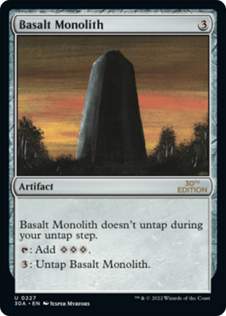 {C} Basalt Monolith [30th Anniversary Edition][30A 227]