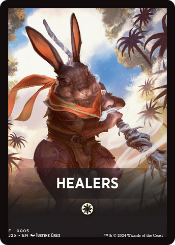 {C} Healers Theme Card [Foundations Jumpstart Front Cards][FC TJ25 005]