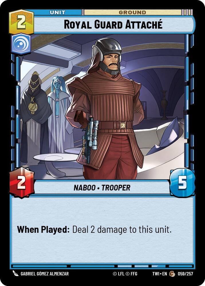{SW-C}Royal Guard Attache (059/257) [Twilight of the Republic]