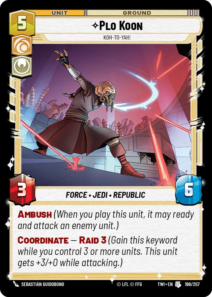 {SW-C}Plo Koon - Koh-to-yah! (196/257) [Twilight of the Republic]