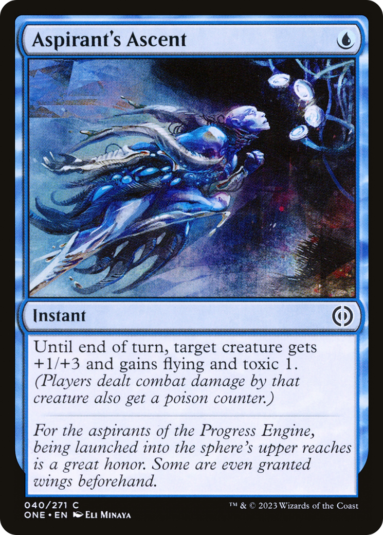 {C} Aspirant's Ascent [Phyrexia: All Will Be One][ONE 040]