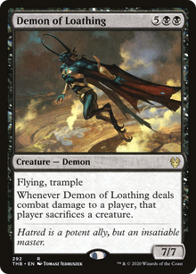 {R} Demon of Loathing [Theros Beyond Death][THB 292]