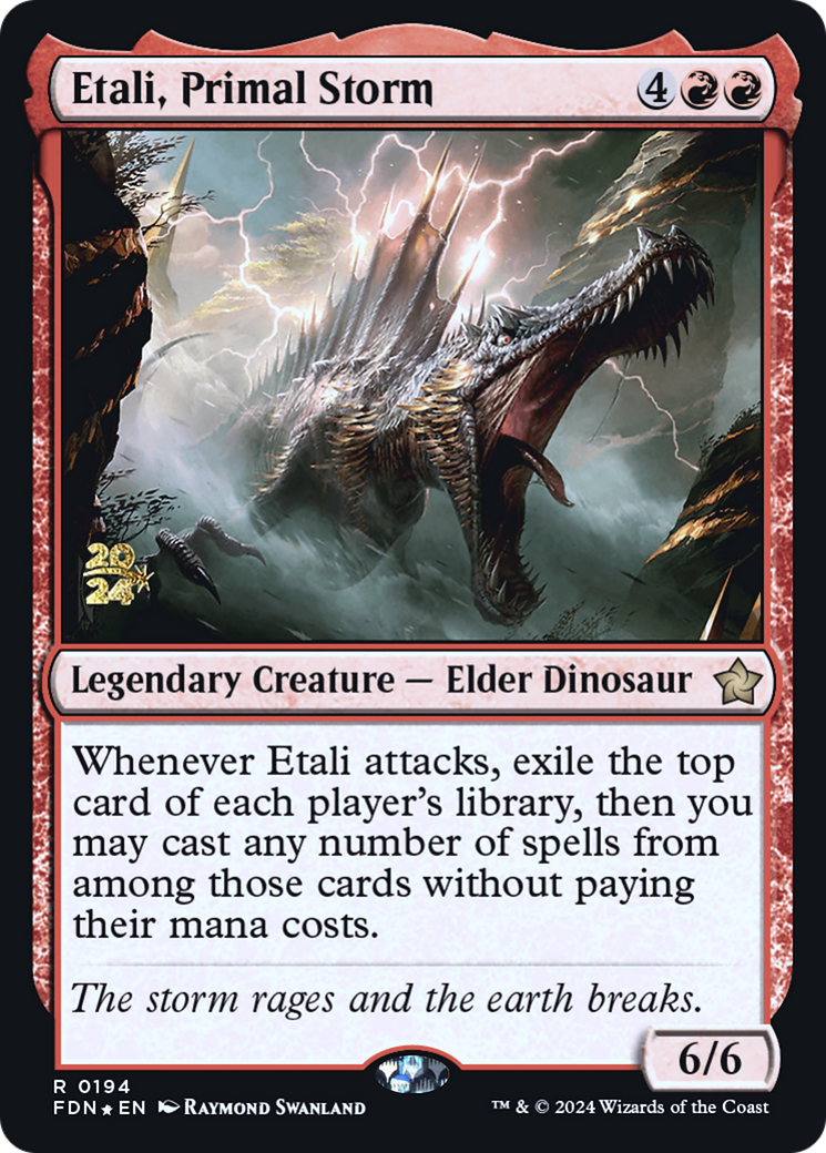 {@R} Etali, Primal Storm [Foundations Prerelease Promos][PR FDN 194]