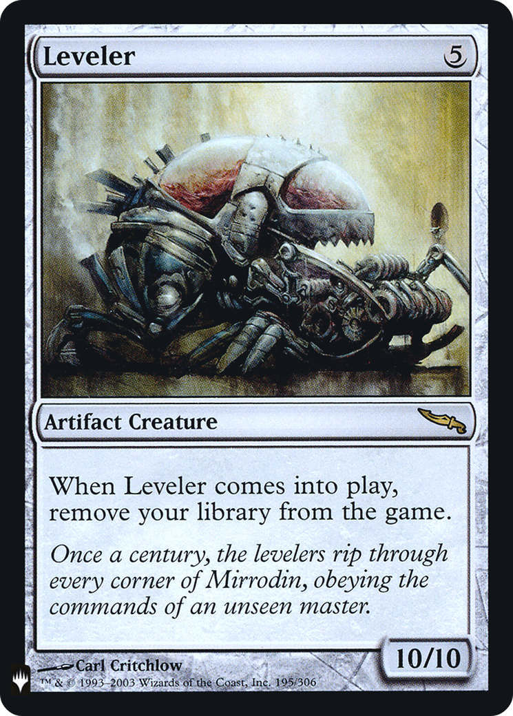 {R} Leveler [Mystery Booster][LS MRD 195]