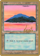 {B}[GB PTC ML369] Island (ml369) (Michael Loconto) [Pro Tour Collector Set]