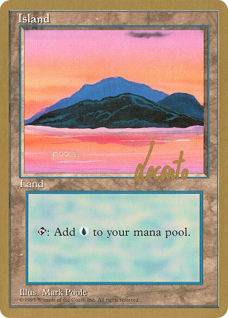{B}[GB PTC ML369] Island (ml369) (Michael Loconto) [Pro Tour Collector Set]