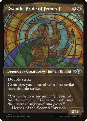 {C} Kwende, Pride of Femeref (Halo Foil) [Multiverse Legends][MUL 135]