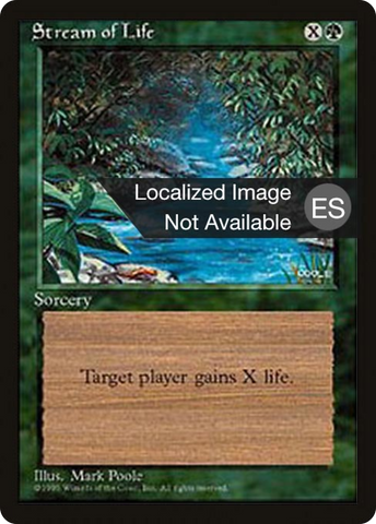 {F} Stream of Life [Fourth Edition (Foreign Black Border)][FBB 4ED 272]