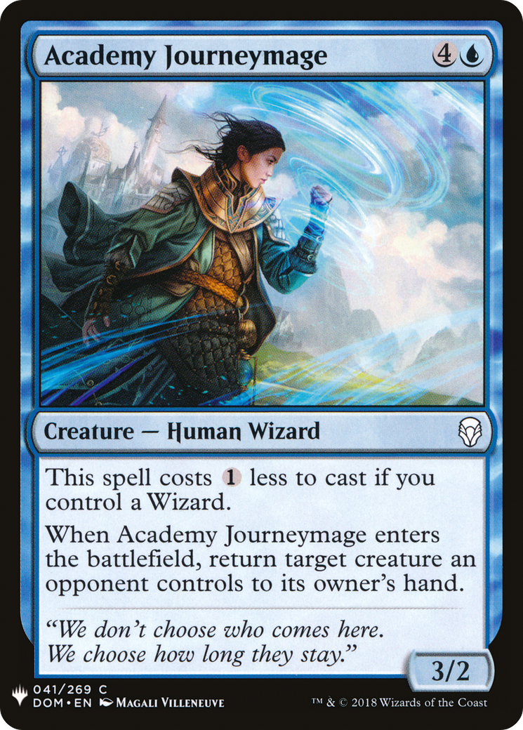{C} Academy Journeymage [Mystery Booster][LS DOM 041]