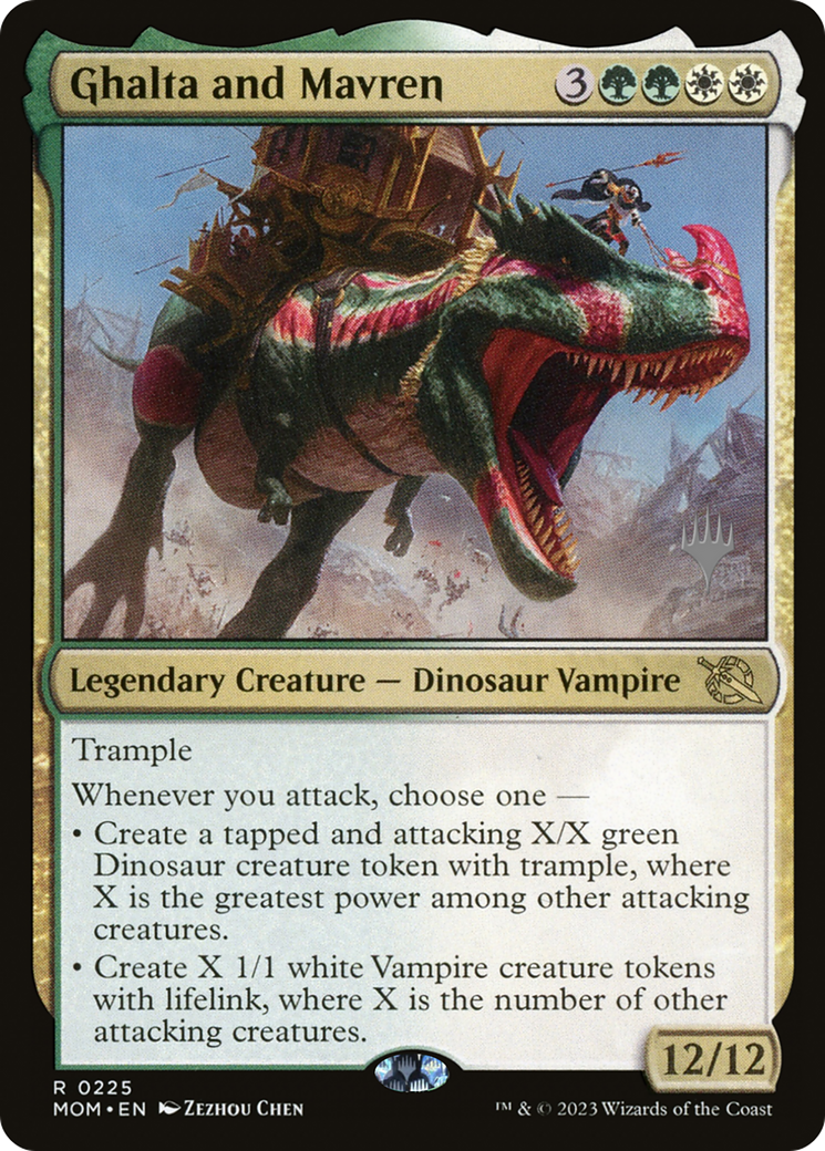 {R} Ghalta and Mavren (Promo Pack) [March of the Machine Promos][PP MOM 225]