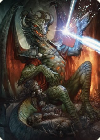 {A} Deflecting Swat Art Card [Commander Masters Art Series][ACMM 066]