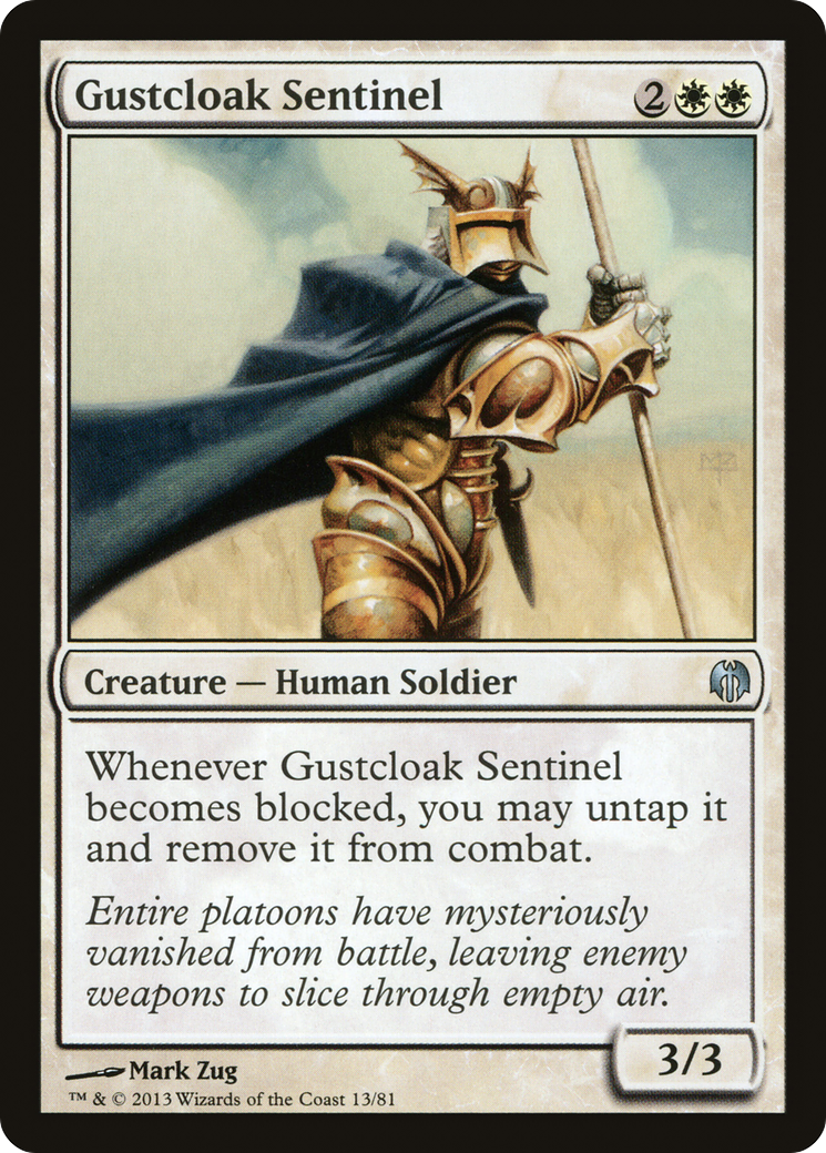 {C} Gustcloak Sentinel [Duel Decks: Heroes vs. Monsters][DDL 013]