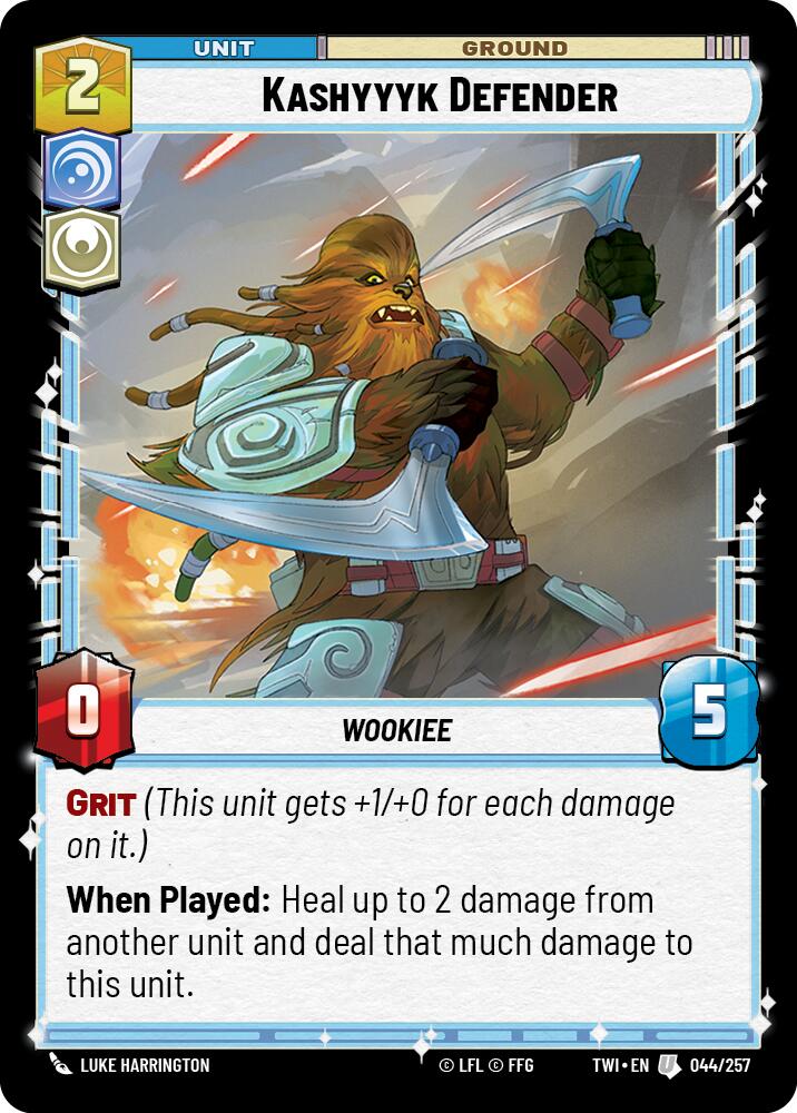 {SW-C}Kashyyyk Defender (044/257) [Twilight of the Republic]