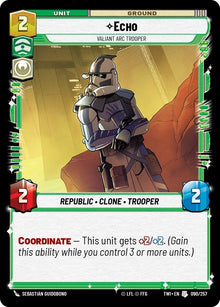 {SW-C}Echo - Valiant Arc Trooper (090/257) [Twilight of the Republic]