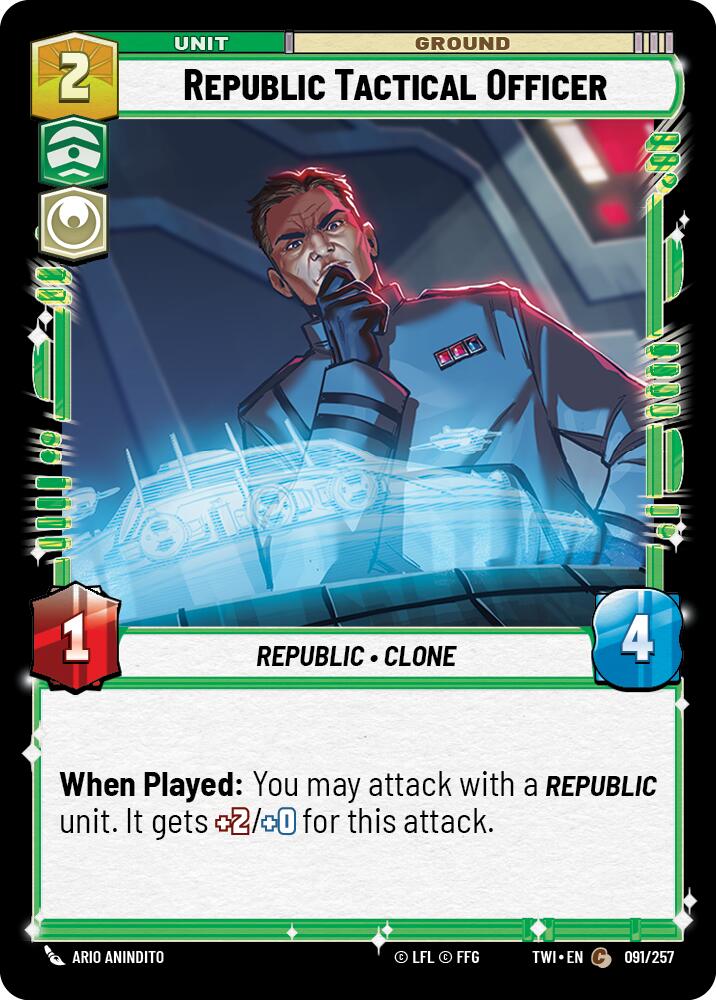 {SW-C}Republic Tactical Officer (091/257) [Twilight of the Republic]