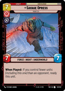{SW-C}Savage Opress - Monster (137/257) [Twilight of the Republic]