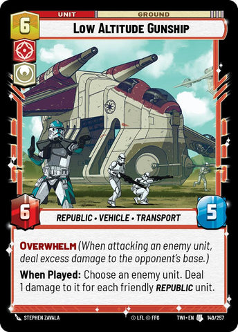 {SW-C}Low Altitude Gunship (149/257) [Twilight of the Republic]