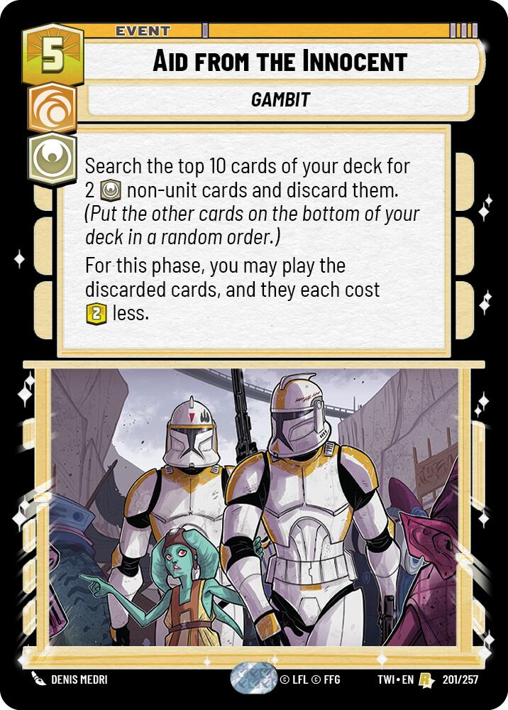 {SW-R}Aid from the Innocent (201/257) [Twilight of the Republic]