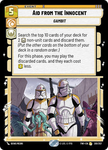 {SW-R}Aid from the Innocent (201/257) [Twilight of the Republic]