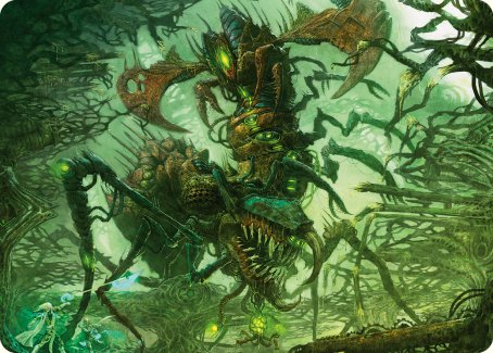 {A} Skyscythe Engulfer Art Card [Phyrexia: All Will Be One Art Series][AONE 042]