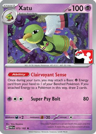 [PKM] Xatu (072/182) [Prize Pack Series Five]