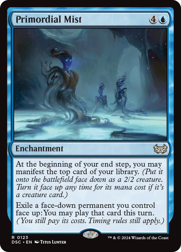 {R} Primordial Mist [Duskmourn: House of Horror Commander][DSC 123]