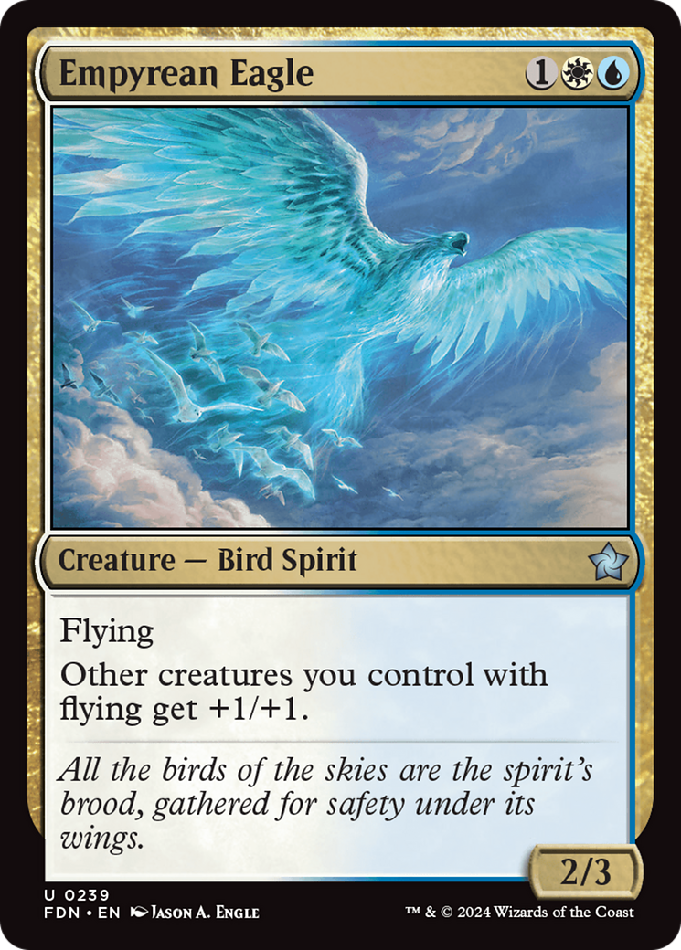 {@C} Empyrean Eagle [Foundations][FDN 239]
