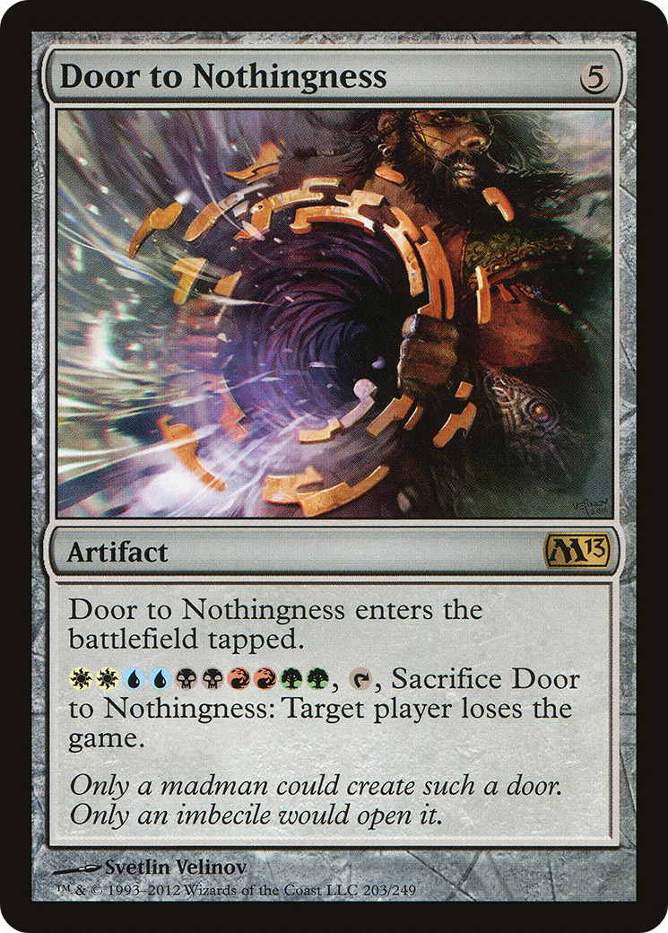 {R} Door to Nothingness [Magic 2013][M13 203]