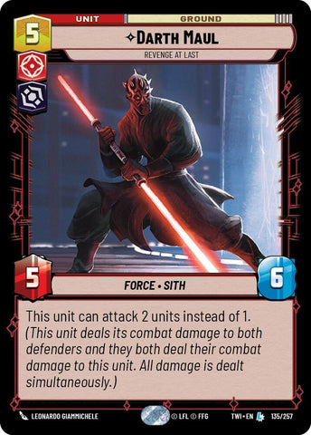 {SW-R}Darth Maul - Revenge at Last (135/257) [Twilight of the Republic]