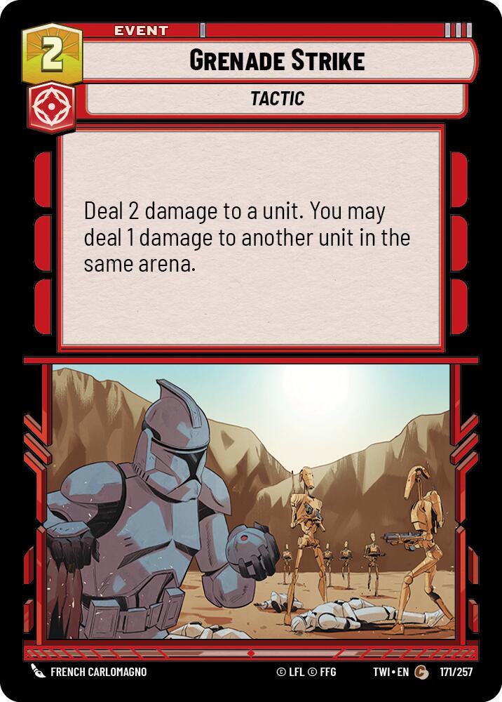 {SW-C}Grenade Strike (171/257) [Twilight of the Republic]