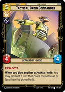 {SW-C}Tactical Droid Commander (184/257) [Twilight of the Republic]