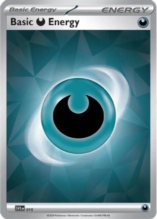 [PKM BE] Basic Darkness Energy (015)(Holo) [Scarlet & Violet: Stellar Crown]