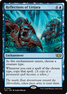 {R} Reflections of Littjara [Tarkir: Dragonstorm Commander][TDC 164]